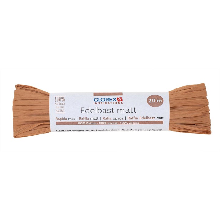 Edelbast matt 20m sand