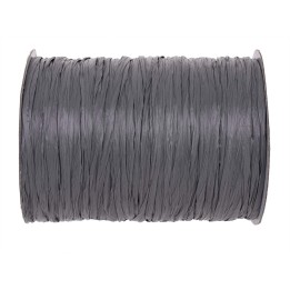 Edelbast matt 100m grau