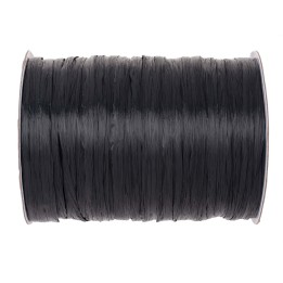 Edelbast matt 100m schwarz