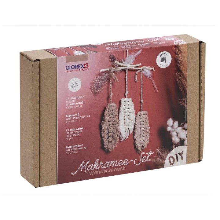 Bastelset Makramee Wandschmuck