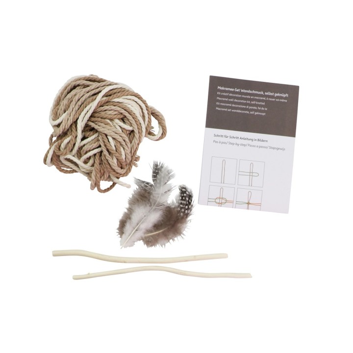 Bastelset Makramee Wandschmuck
