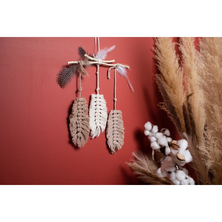 Bastelset Makramee Wandschmuck