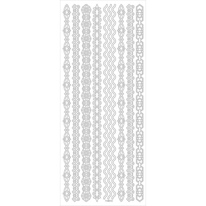 Relief-Sticker Basic 10 Blatt 460 Sticker