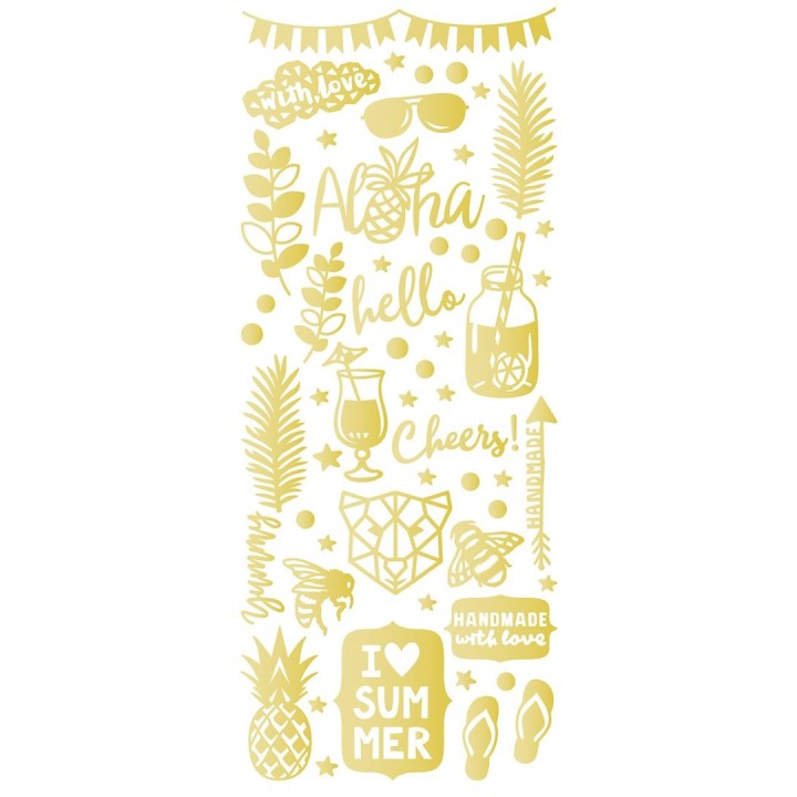Relief-Sticker Basic 10 Blatt 460 Sticker