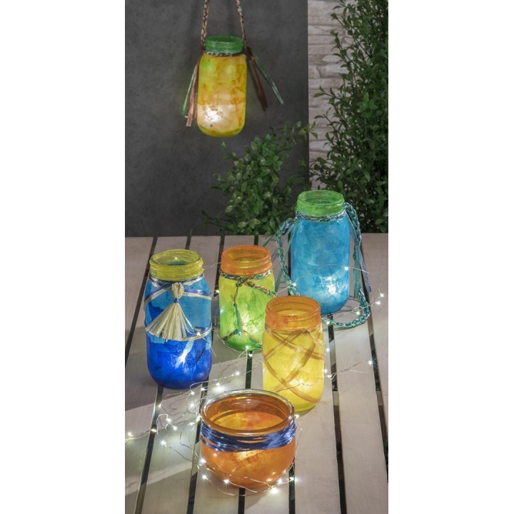 Blumenseide 20g/m² gelb 50x70 cm, 6 Bogen gerollt
