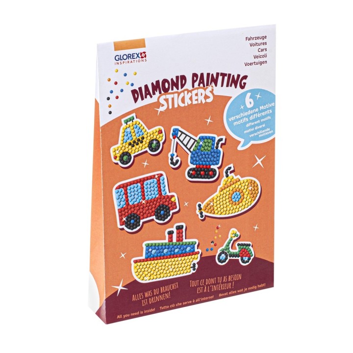 Diamond Painting Stickers Fahrzeuge
