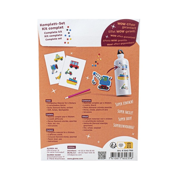 Diamond Painting Stickers Fahrzeuge