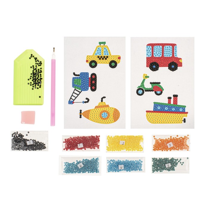 Diamond Painting Stickers Fahrzeuge