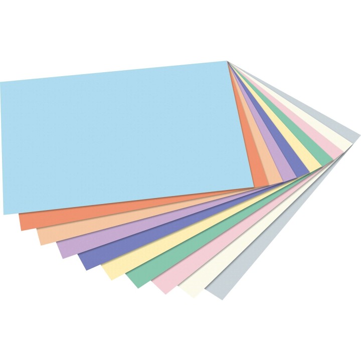 Pastell-Block DinA4, 20 Blatt 10x Ton- und 10x Fotokarton