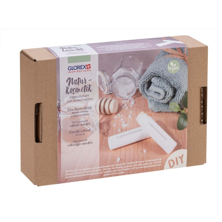 Naturkosmetik-Komplett-Set Lippenbalsam mit Jojoba-Öl