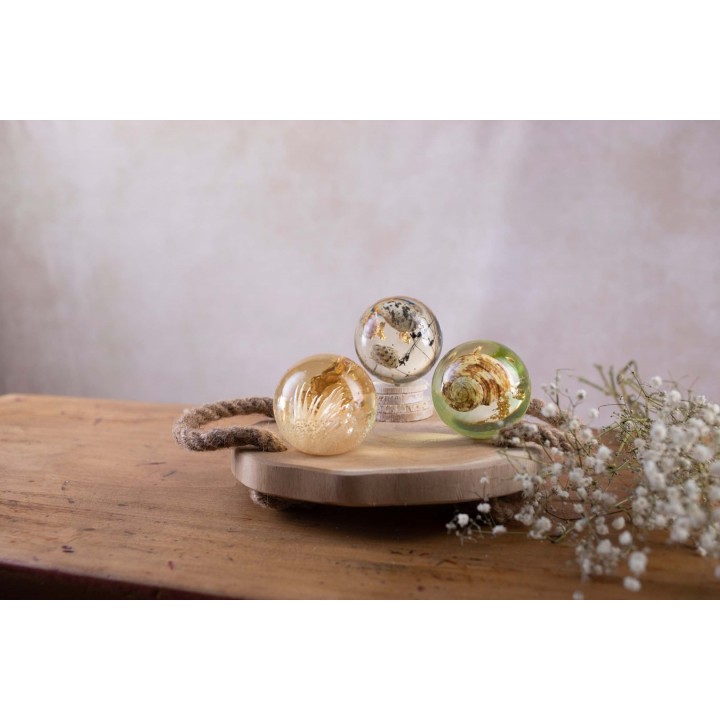 Crystal-Giessharz Komplett-Set Kugel