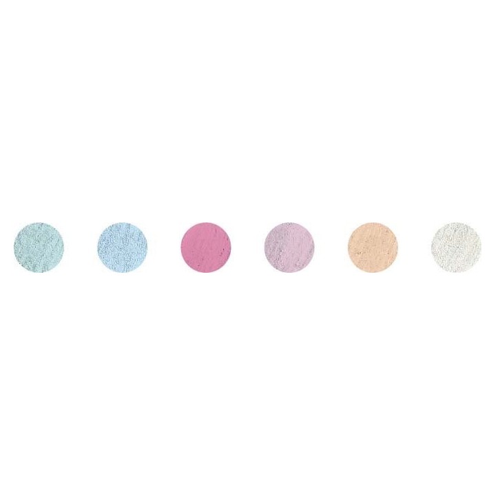 Kreidestifte-Set pastell 6St. farbig sortiert