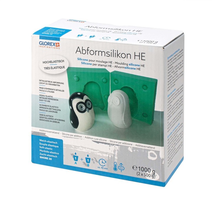 Abformsilikon hochelastisch Additionsvernetzend 2x500g