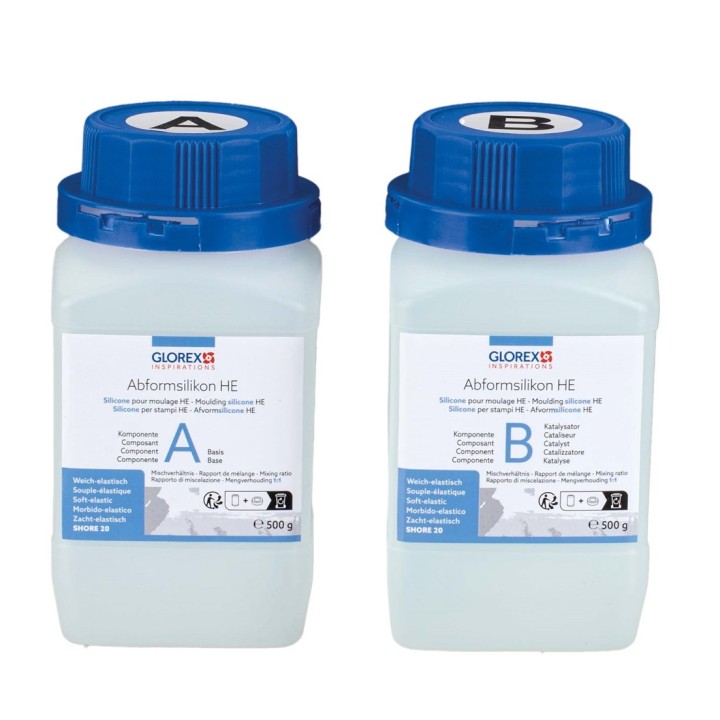 Abformsilikon hochelastisch Additionsvernetzend 2x500g