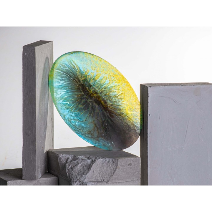Silikon-Form Farbmischer  9x8x5,5cm