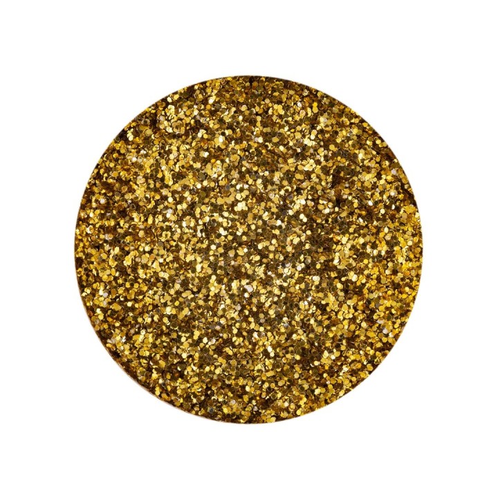 Bio Glitter fein, 10g, goldfarben