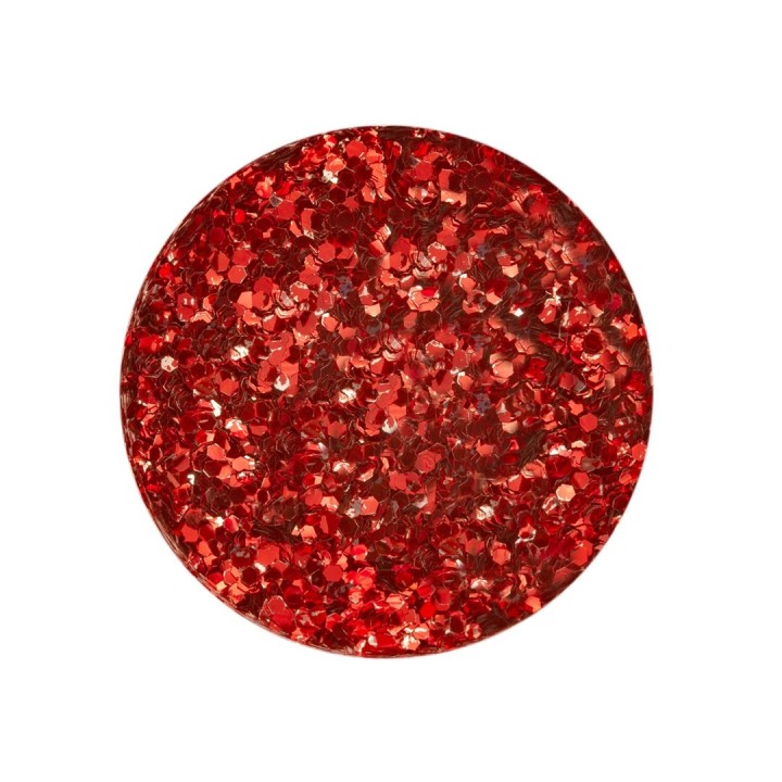 Bio Glitter grob, 10g, rot