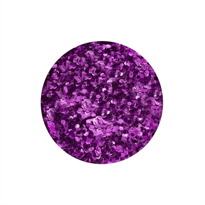 Bio Glitter grob, 10g, violett