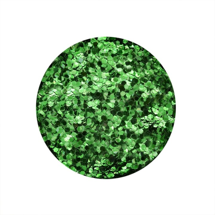 Bio Glitter grob, 10g, grün