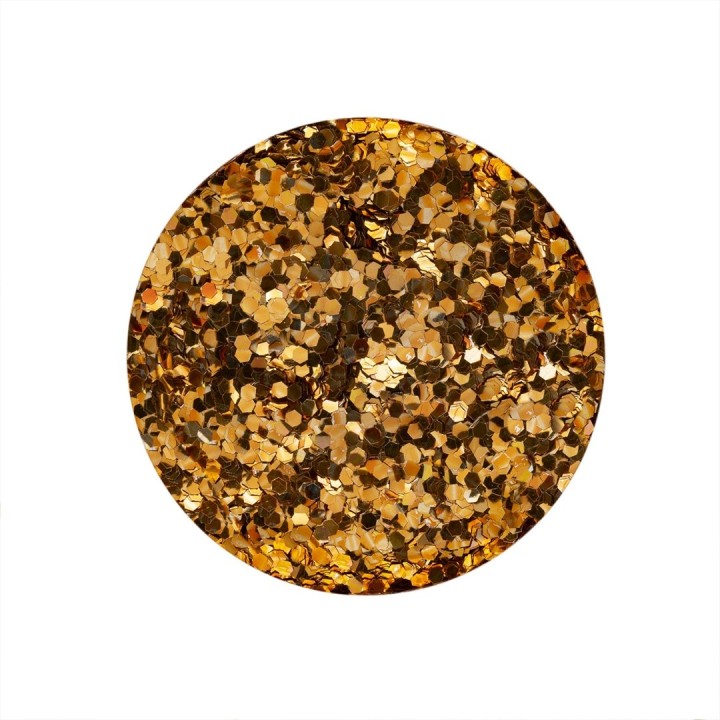 Bio Glitter grob, 10g kupferfarben