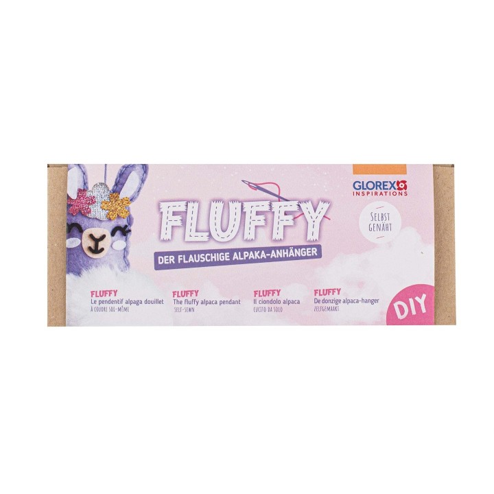 DIY-Set Alpaka-Anhänger Fluffy