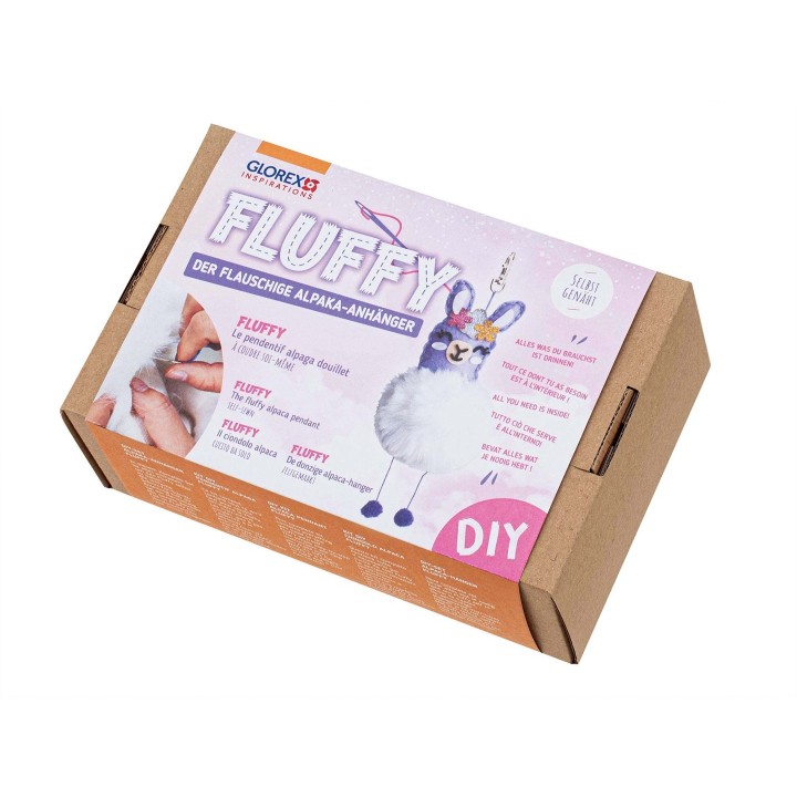 DIY-Set Alpaka-Anhänger Fluffy