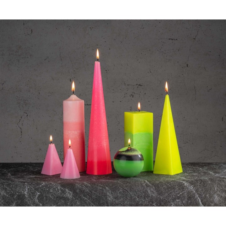 Wachsfarbe neon gelb 5 g