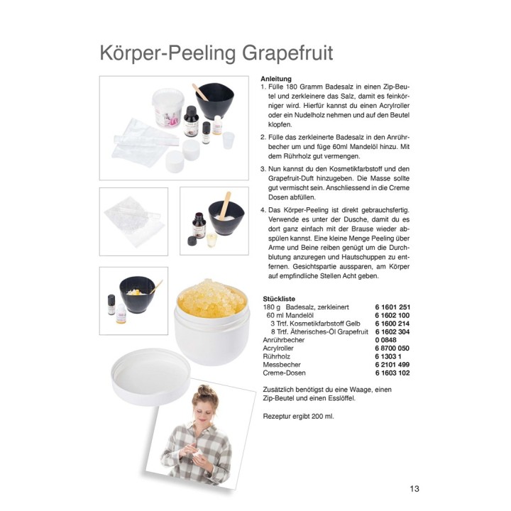 Broschüre Naturkosmetik 170g/m2, 20S.