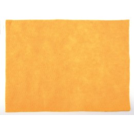Wollfilz-Platte 30x40cm 4mm 30% Wolle/70% Polyester gerollt, gelb