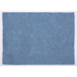Wollfilz-Platte 30x40cm 4mm 30% Wolle/70% Polyester gerollt, hellblau