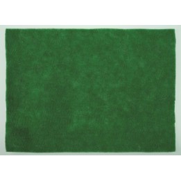 Plaque laine feutrée 30x40cm 4mm, 30% laine/70% polyester, roulé, vert