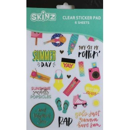 Sticker-Buch, Summer Fun 6 Seiten