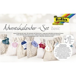 Advendcalendar kit with motif 49pcs, 10x13cm