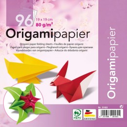 Faltblätter Origamipapier 19x19 cm 96 Blätter