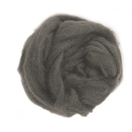 Schafwolle 50g schwarz 100% natur