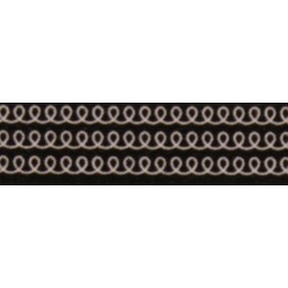 Washi-Tape Schlaufen schwarz 15mmx10m