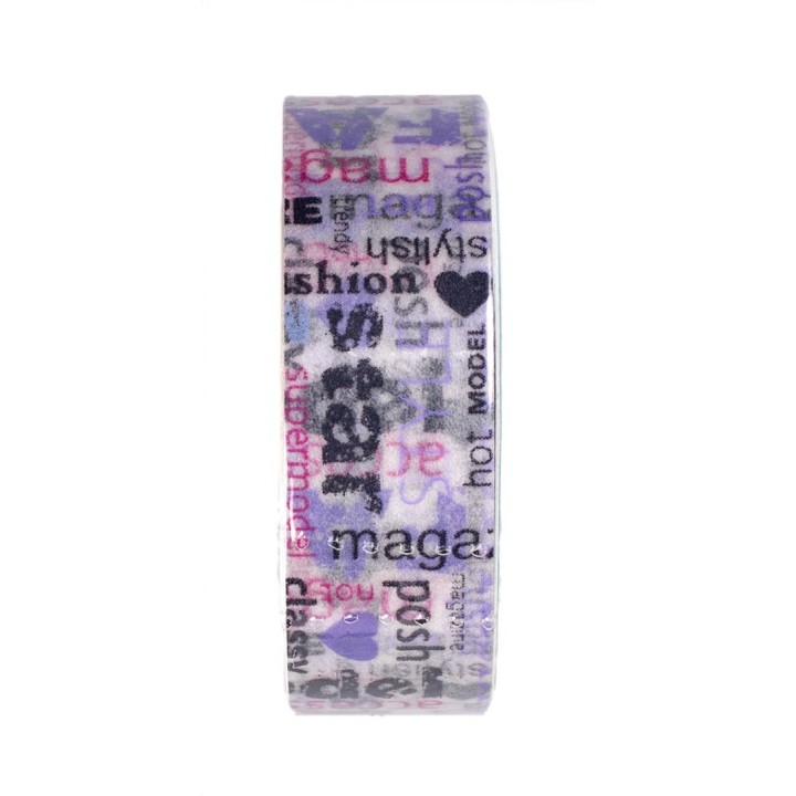 Washi-Tape Happy Birthday gelb 15mmx10m
