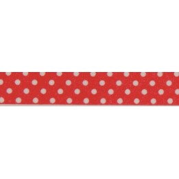 Washi-Tape Gepunktet rot 15mmx10m