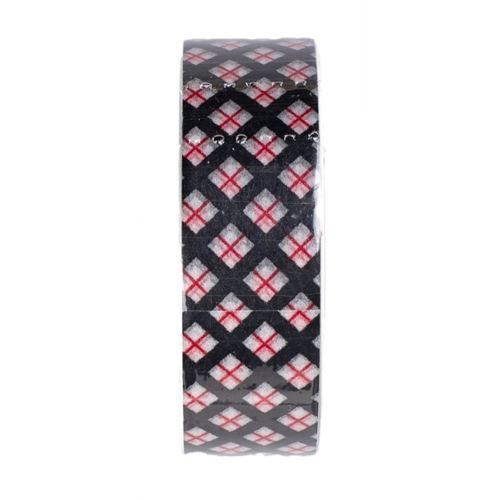 Washi-Tape Gemustert rosa 15mmx10m