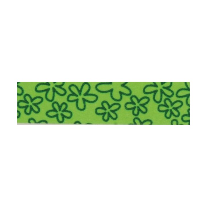 Washi-Tape Blumen grün 15mmx10m