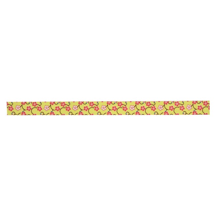 Washi-Tape Blumenranke grün/ rosa 15mmx10m