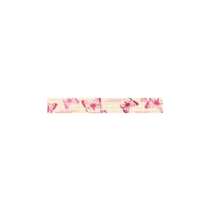 Washi-Tape 15mmx10m lachs, mit Schmetterling