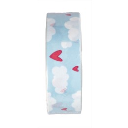 Washi-Tape 15mmx10m rosa mit Herzen