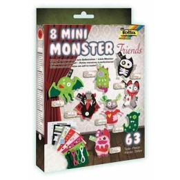 Mini Monster Friends Set für 8 Monster