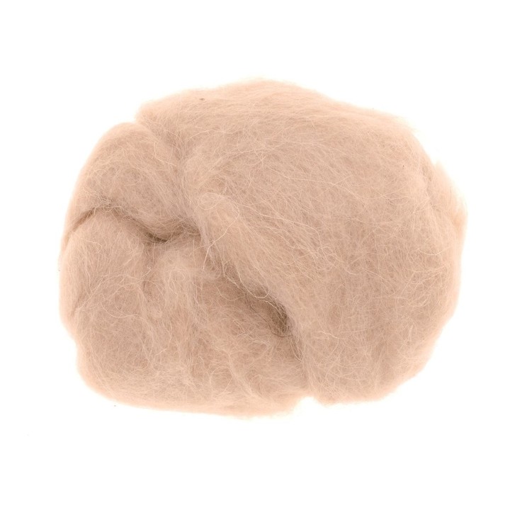 Schafwolle 30g natur 100% natur