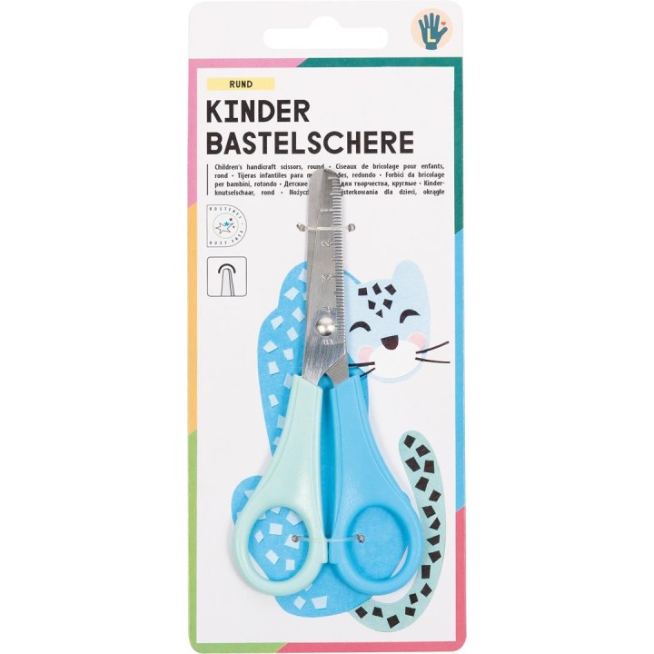 Bastelschere RUND, Linkshänder