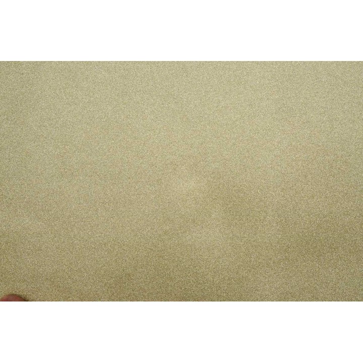 Glitterfolie selbstklebend 50x70cm Rolle, goldfarben