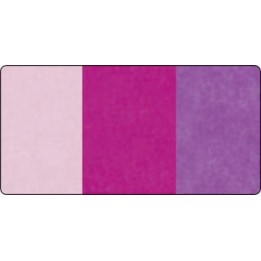 Blumenseide 20g/m2 rosa 50x70cm, 6 Bogen sortiert