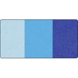 Blumenseide 20g/m2 blau 50x70cm, 6 Bogen sortiert