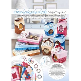 Geschenk-Schachteln, 9 Stück "Süsses Verpacken"